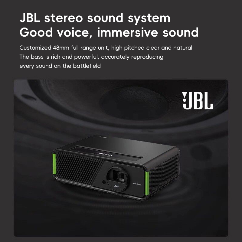 Home Cinema Jbl - ViewSonic TK9 4K UHD DLP-Projektor RGBG