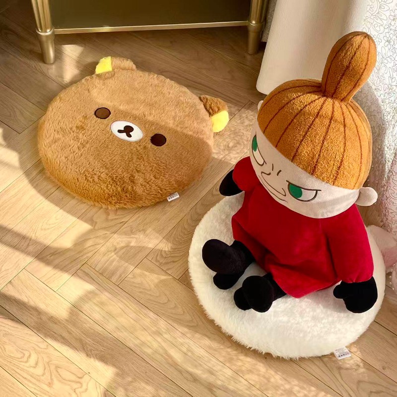 Home Cinema Chairs - Neues, mädchenhaftes, vielseitiges, waschbares Rilakkuma-Plüsch-Sitzkissen aus