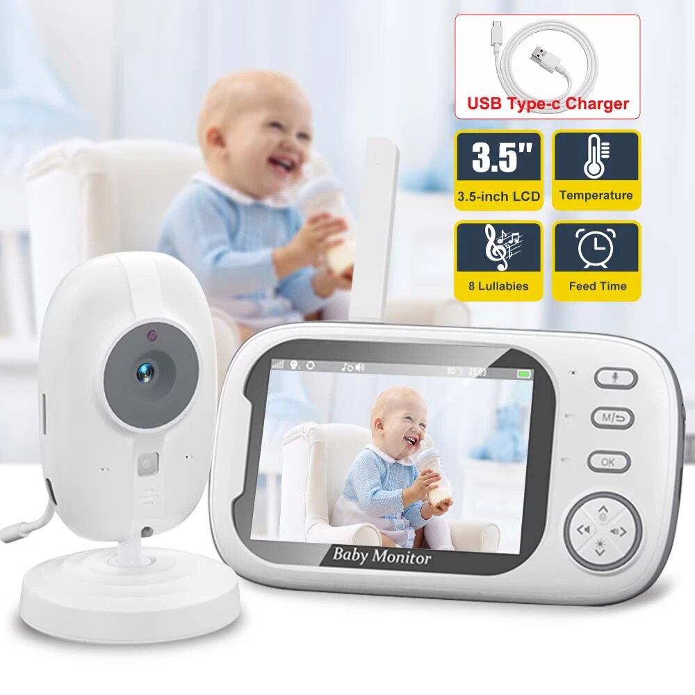 Home Cinema Wireless - 3,5'' Video Baby Monitor 2,4G Mutter