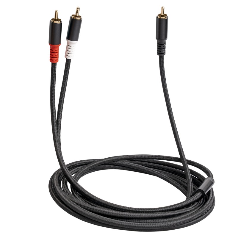 Audio Home Cinema - 1/2/3 m 1 Cinch-Stecker auf 2