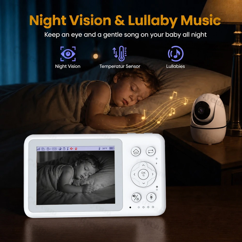 3,2-Zoll-Video-Babyphone mit L – Home Cinema Wireless Bewertung und Preis